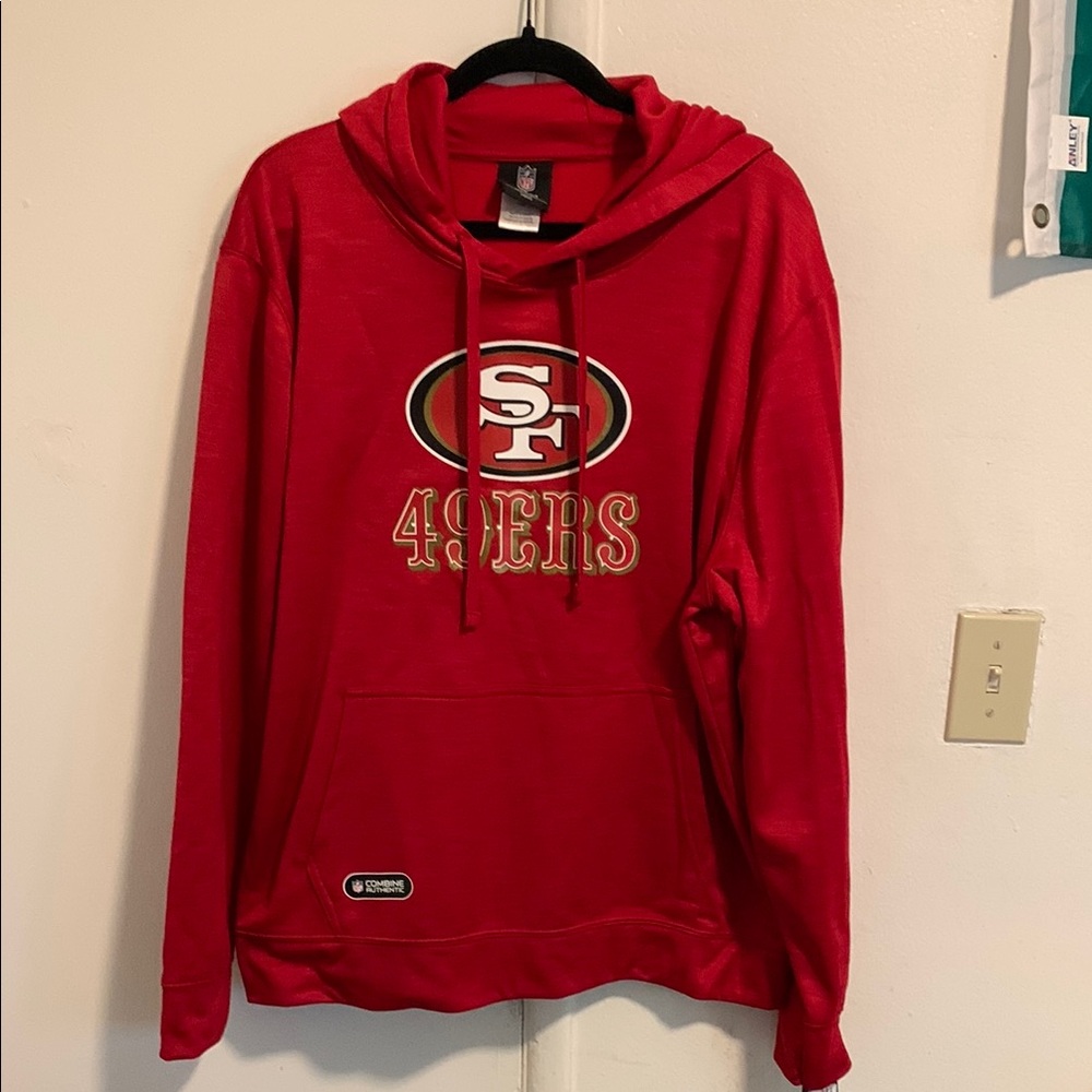 ⚡️Men’s San Francisco 49ers Red Hoodie! NWT